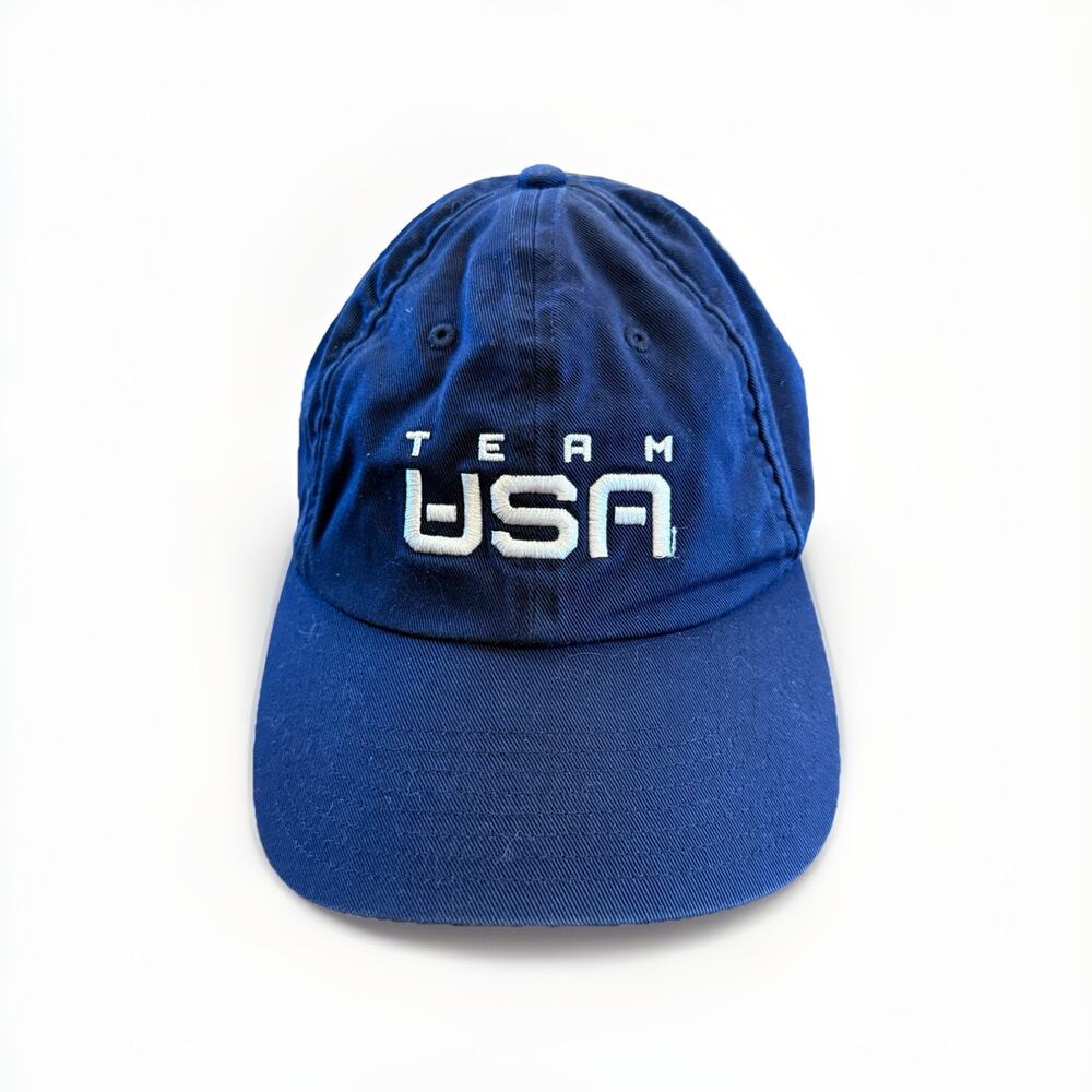 Nike Heritage86 Dri-Fit Mens Navy Team USA Adjustable Strapback Hat Cap DH5146